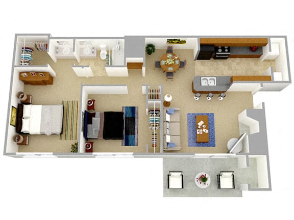 Tuscany floor plan.