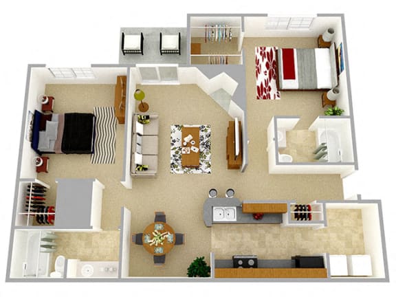 Wellington floor plan.