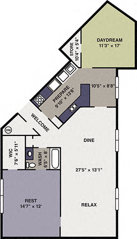 One bedroom apartments in Apex NC