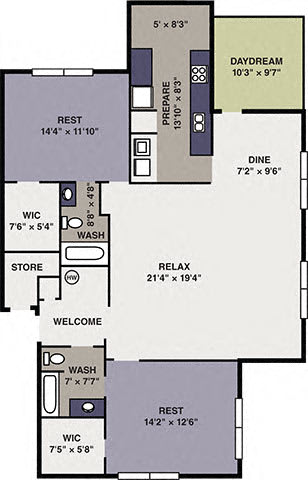 Two bedroom Apartments in Apex NC 5