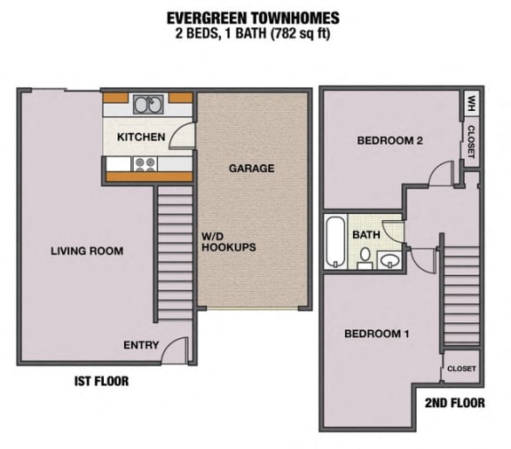 evergreen townhouses Springfield, OR logo