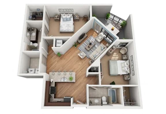 Design at Rose Heights Apartments, North Carolina
