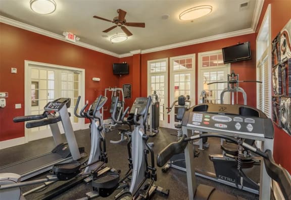 Fitness Center at Rose Heights Apartments, Raleigh