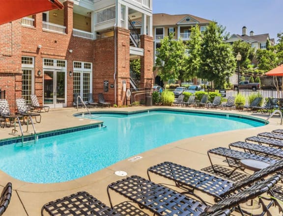 Pool at Rose Heights Apartments, Raleigh, 27613