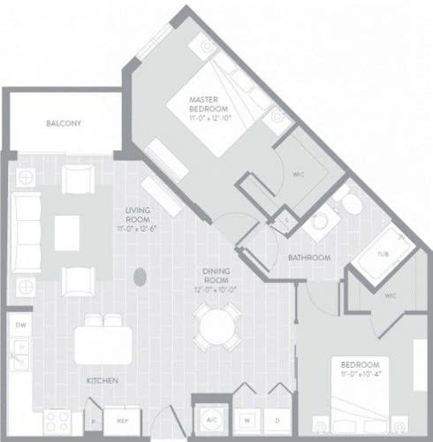 Siena Floor Plan at The Manor at CityPlace, Doral, FL