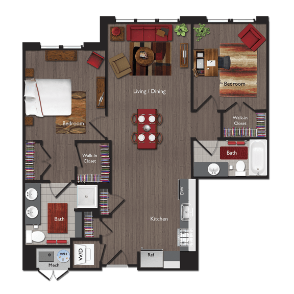 C8 Floor Plan C8 Floor Plan at Valley and Bloom, New Jersey
