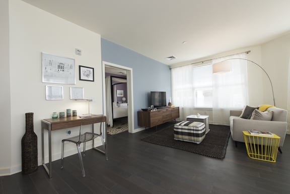 Large Living Area at Valley and Bloom, New Jersey, 07042