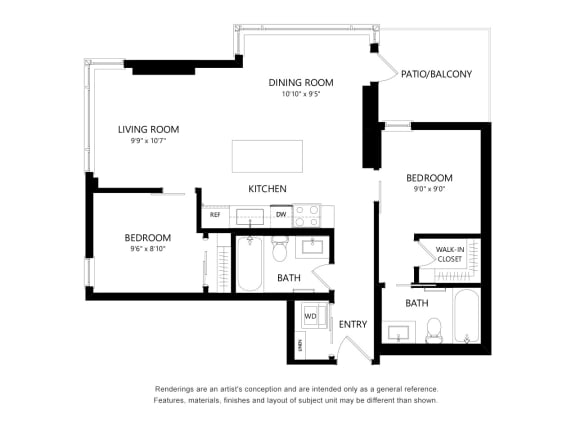 Fifteen15 Two Bedroom