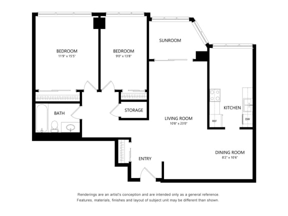 Two Bedroom