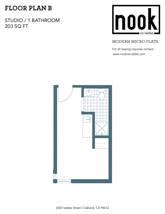 Studio Floor Plan