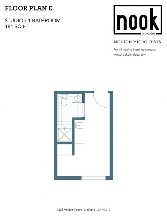 Studio Floor Plan