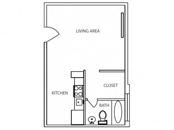 1355 Pearl Apartments layout image