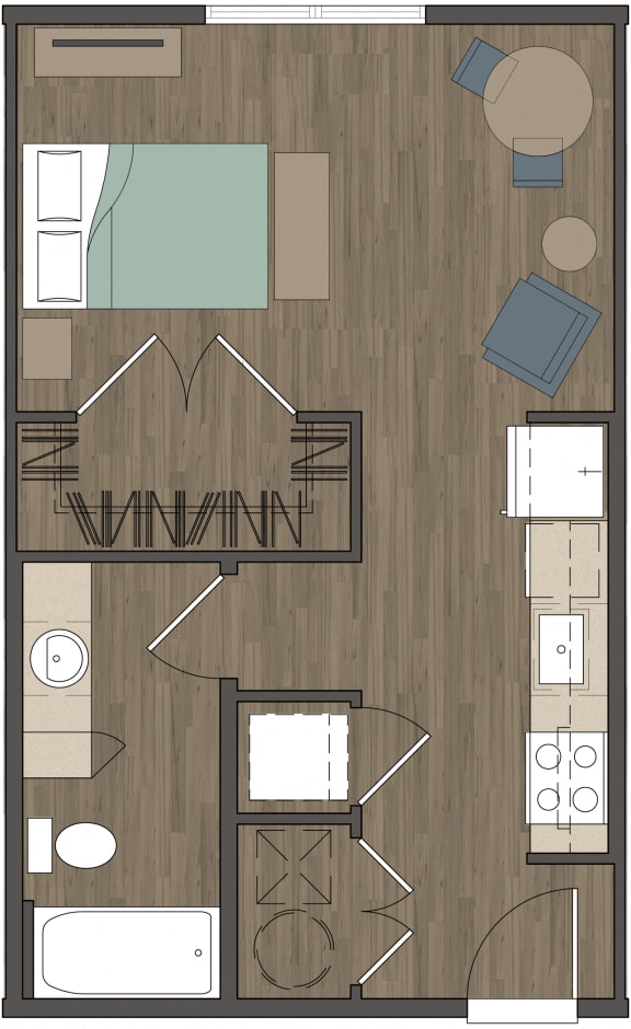 Carter Crossing Apartments | Studio
