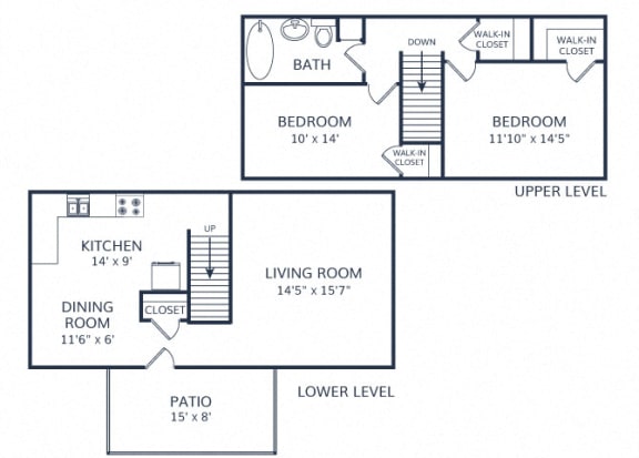 Goodwyn Townhome 2 bed 1 bath