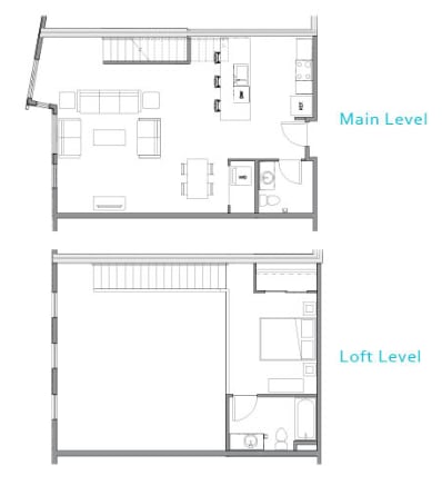 Floor Plan at Allez, Redmond