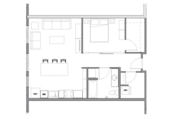 Floor Plan  Floor Plan at Allez, Redmond, 98052