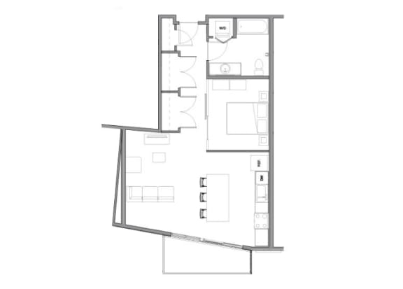 Floor Plan at Allez, Redmond, WA