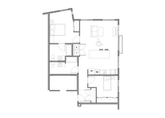 Floor Plan  Floor Plan at Allez, Redmond