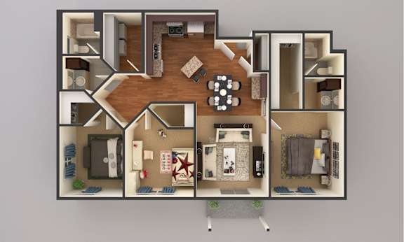 3 Bedroom