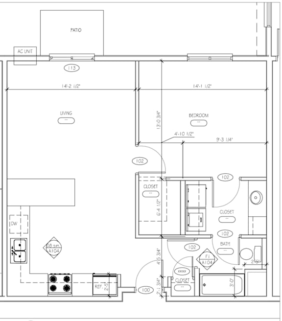 ada floor plan, handicap accessible