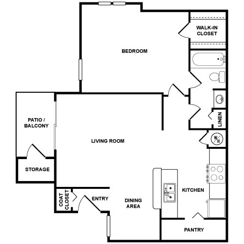 A2 Floor Plan A2 Floor Plan at Palmetto Grove, South Carolina