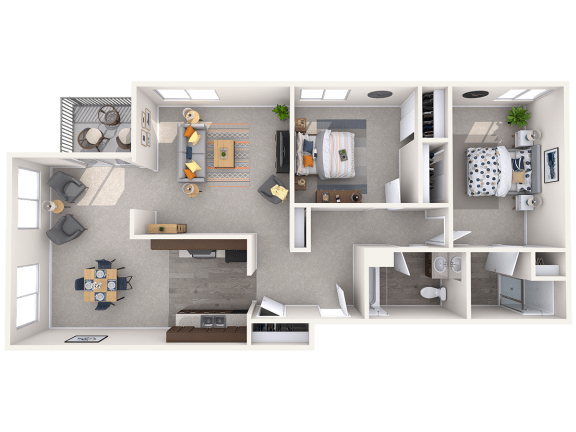 Broadway Floor Plan Central Park East|Broadway|2x2