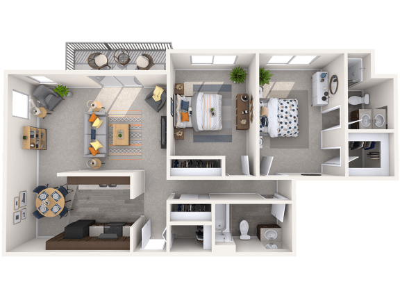 New Yorker Floor Plan Central Park East|New Yorker|2x2