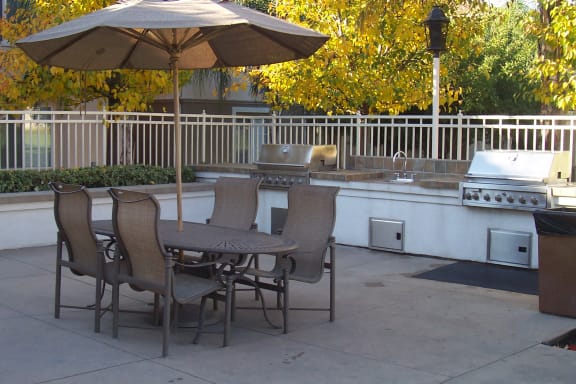 BBQ With Sitting Chairs at TERRAZA DEL SOL, Rancho Cucamonga, CA, 91730