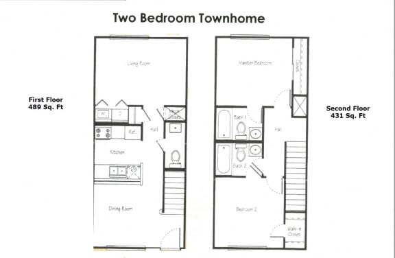 Franklin Place 2 Bed Townhome