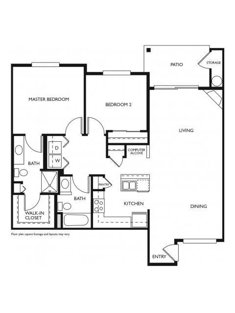 Evans Creek at Woodbridge Redmond, WA 2 bedroom 2 bath