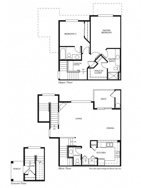 Evans Creek at Woodbridge Redmond, WA 2 bedroom 2 bath