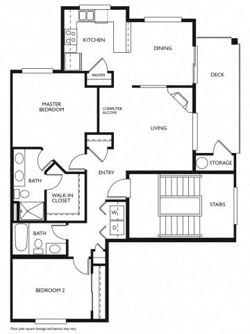 Evans Creek at Woodbridge Redmond, WA 2 bedroom 2 bath