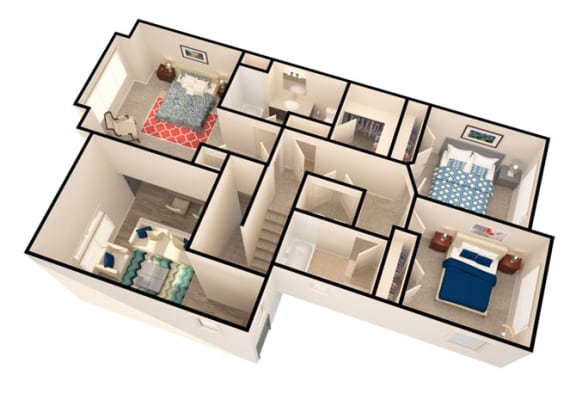 Yellowstone floor plan second floor