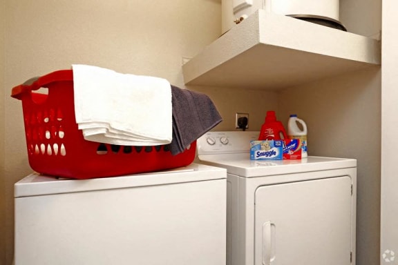 Washer and Dryer in-unit at Mesquite Terraces, Midland, TX