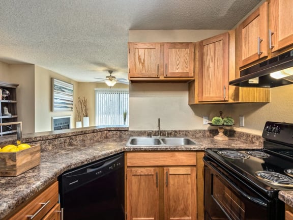 Upscale Stainless Steel Kitchen Appliances at Hampton Woods, Kansas, 66217