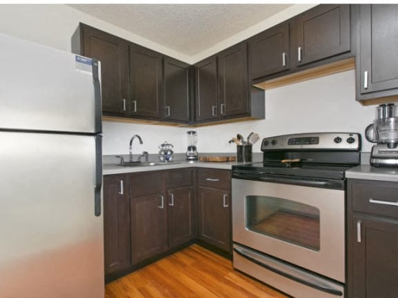 renovated kitchens available at Presidential Towers, Chicago, IL