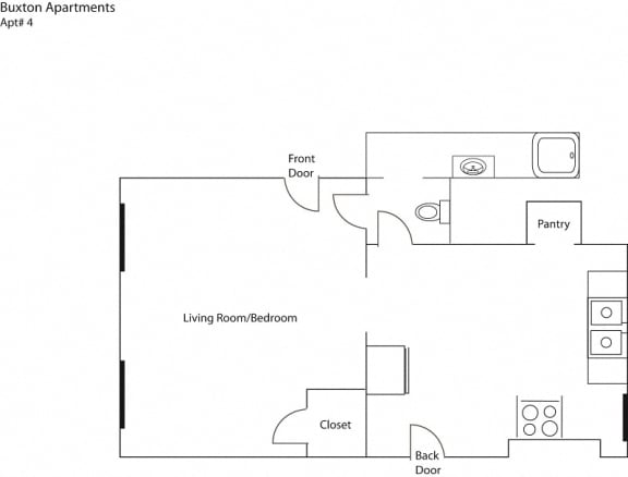 Buxton 4 Floor Plan at Cincinnati Premier Living*, Cincinnati, 45213