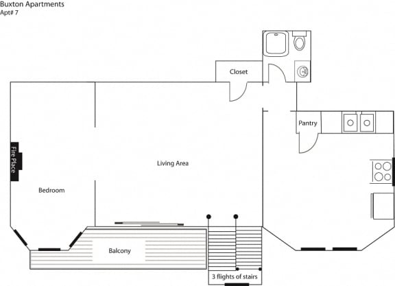 Buxton 7 Floor Plan at Cincinnati Premier Living*, Cincinnati, 45213