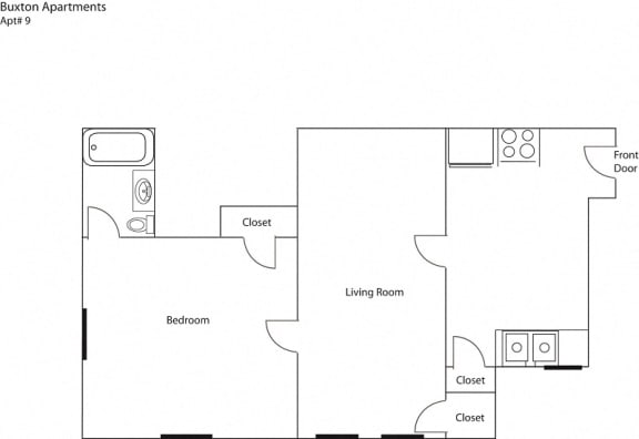 Buxton 9 Floor Plan at Cincinnati Premier Living*, Ohio, 45213