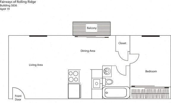 Fairways 5836 19 Floor Plan at Cincinnati Premier Living*, Cincinnati