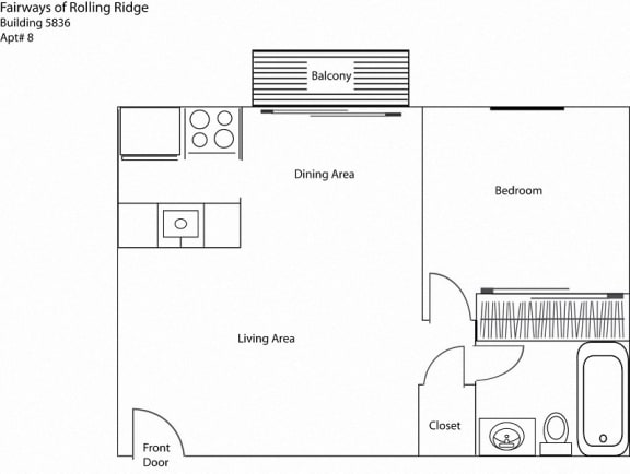 Fairways 5836 8 Floor Plan at Cincinnati Premier Living*, Cincinnati, Ohio