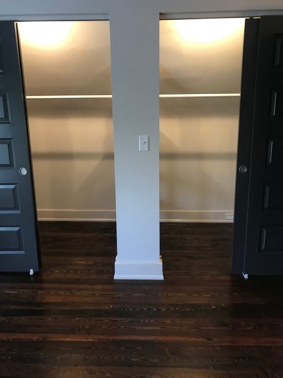 Linwood 3 bedroom closet at Cincinnati Premier Living*, Cincinnati, Ohio