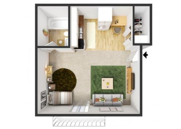 Floor Plans Of Briargate Apartments In Portage Mi