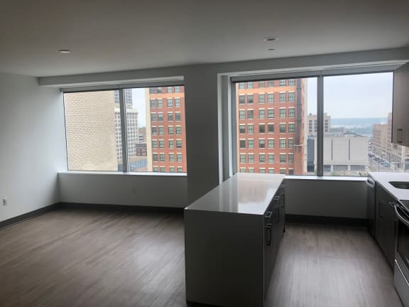 Vacant Living Area at The Grand, Kansas City, 64106