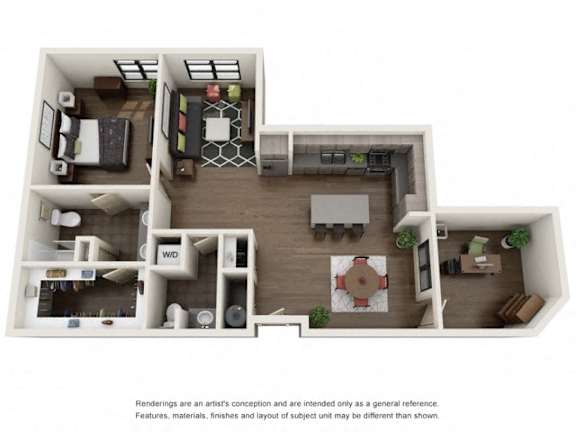 A3a Floor Plan at The Residences at Thornwood, Tennessee