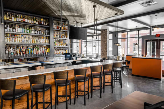 Nearby Bar And Restaurant at RoCo Apartments, Fargo, ND 58102