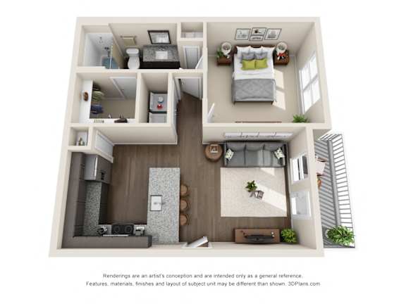 A2p Floor Plan at Viridian, Texas, 78244