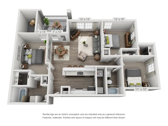 3 Bed 2 Bath