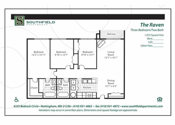 3 Bed 2 Bath