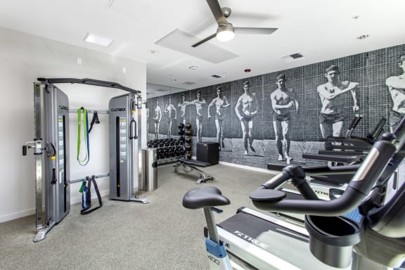 24-Hour Multi-Level Cardio And Weightlifting Center at Imperial Hardware Lofts, California, 92501